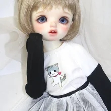 BJD куклы аксессуары Одежда для куклы подходит 27 см-30 см 1/6 MYOU YOSD bjd куклы милые и стильные из трех частей, обувь