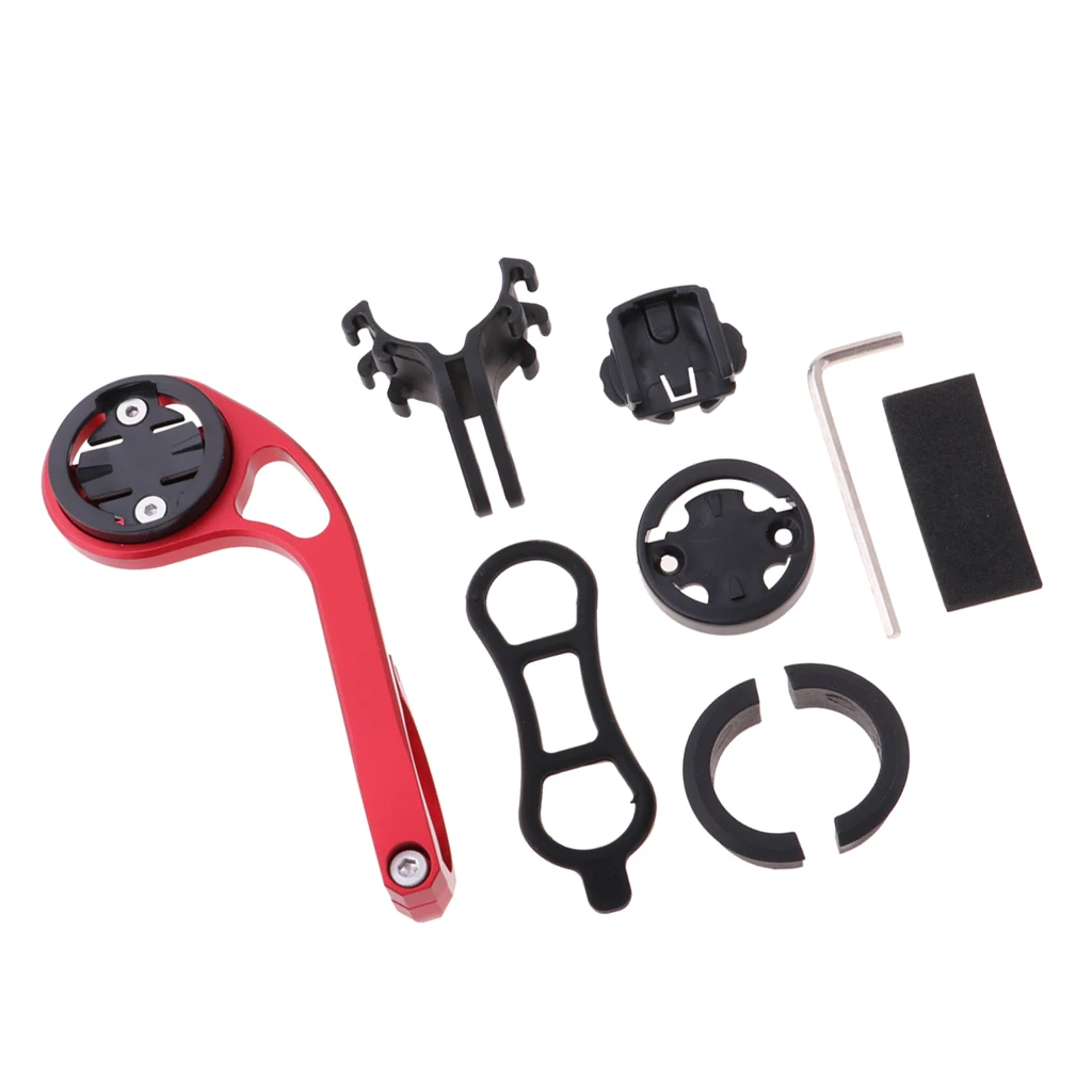 Bike Stem Out Front Computer Mount Light Holder GPS Stopwatch Rack For Garmin