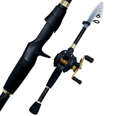 GHOTDA Boat Rod Single Rod/Set Strong Fishing Kit Fishing Set Casting/Spinning  Rod and Reel Combo Portable Ultralight Travel