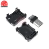 Мини Micro Тип USB 5 штырьковый разъем Micro USB Порты и разъёмы Разъем под пайку с пластиковой крышкой для DIY L20 DIY USB адаптер Применение для компьютера ► Фото 2/6