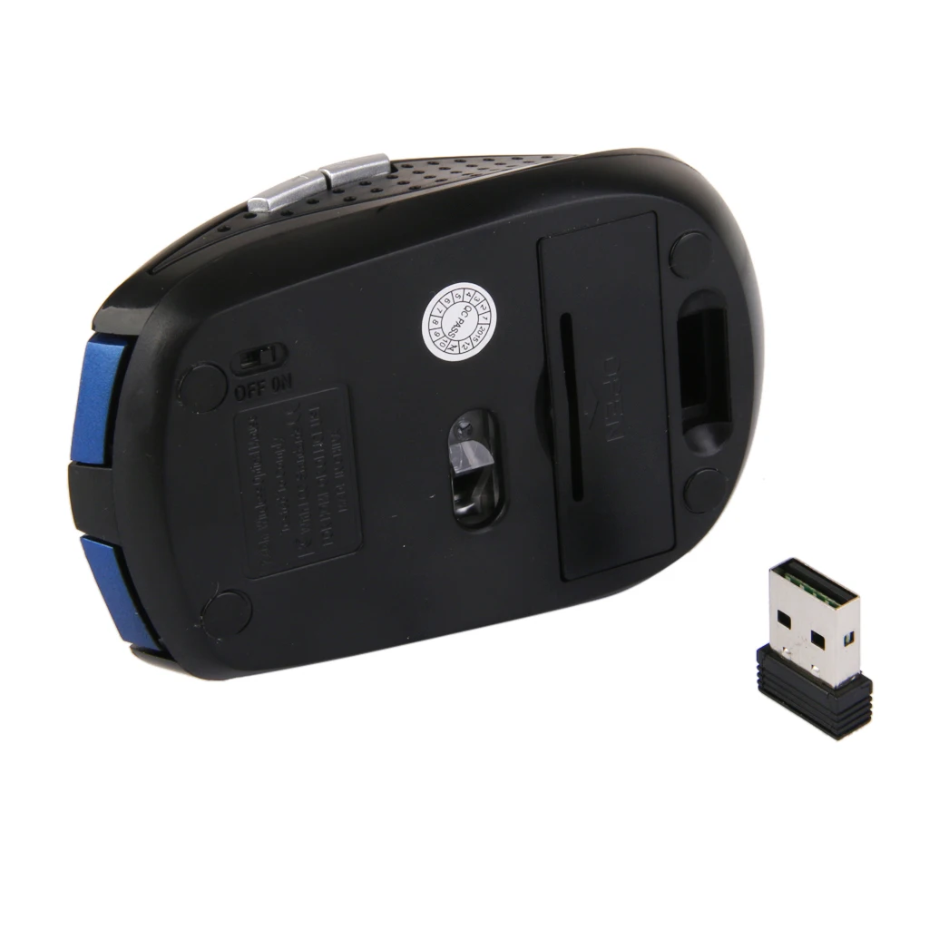 2.4GHz USB Wireless Mouse Optical Cordless Mice Mouse for Laptop Computer PC Desktop 1000dpi 1200dpi 1600dpi Mouse With Mice Pad
