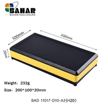 Настольный алюминиевый усилитель Чехол DIY Распределительная коробка металлическая коробка Электронная алюминиевая коробка для проекта чехол для инструмента корпус алюминиевый ABS