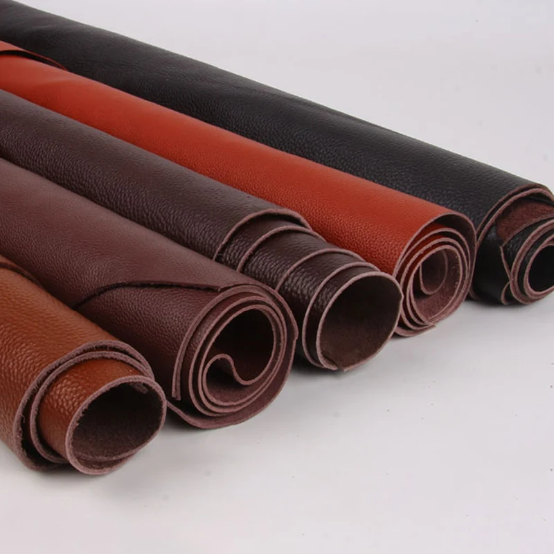 Vegetable Tanned Cowhide Leather Material Fabric Piece Genuine Leather Wallet Handbag Shoes DIY Leathercraft Accessories leather material leather fabric