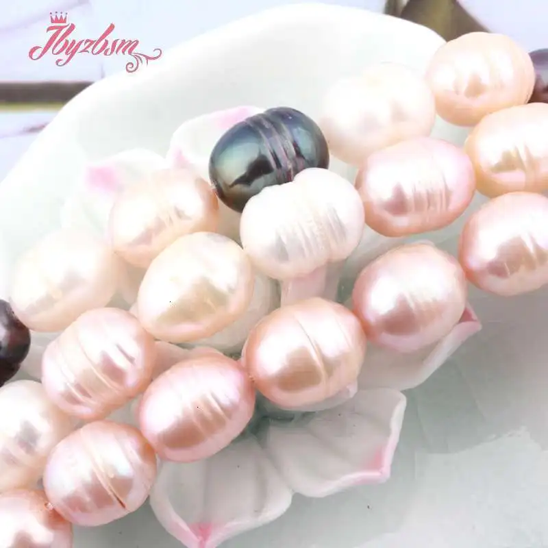 9-11 мм овальные бусины из культивированного пресноводного жемчуга бусины из натурального камня для женщин DIY ожерелье браслет серьги изготовление ювелирных изделий 15"