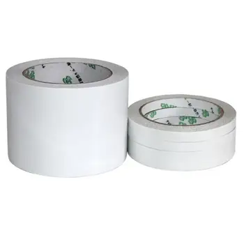 

Double Sided Adhesive Tape Super Slim Strong Adhesion White Powerful Doubles Faced Adhesive School Office Home Stick Tape