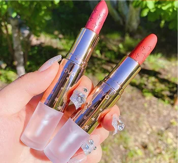 

Double Head Lipstick raincoat+Lipstick Velvet Matte Lipstick Lip gloss Waterproof LongLasting Make Up Red Lip Non-Fade Pigmented