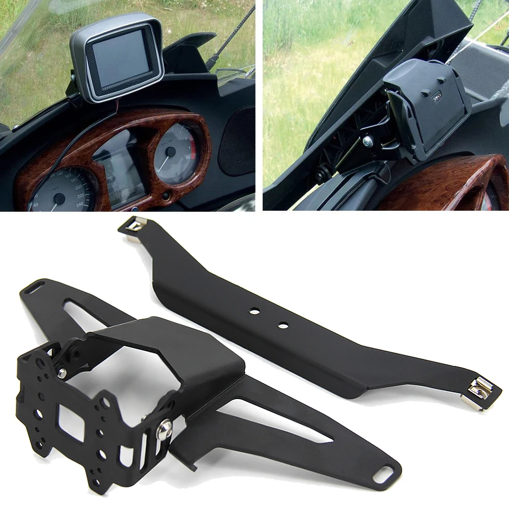Per Bmw R 1200 Rt R1200Rt Inferiore A 2009 2008 2007 2006 Nuova Staffa Di Navigazione Per Moto Navigatore Gps Supporto Per Telefono Di Ricarica Usb