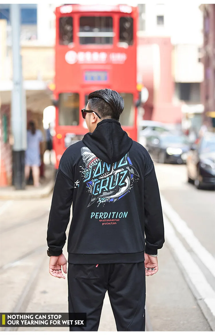 GXXH Sweatshirts men casual hoodies autumn new Hip Hop hooded pullover joggers hoodie plus size 7XL 6XL 5XL 4XL 3XL XXL