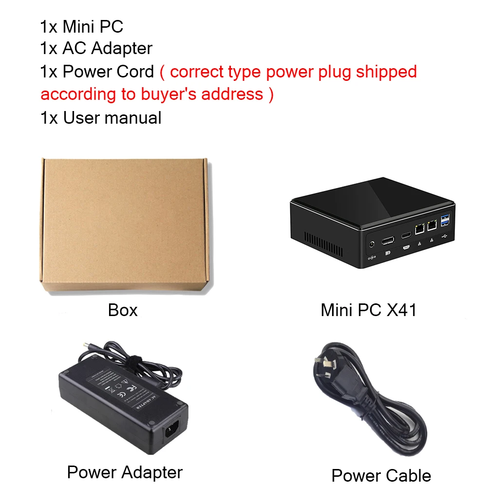 Мини ПК Intel Core i7 7500U 8650U 8550U компьютер Windows 10 2 * DDR4 M.2 SSD DP Type C LAN WiFi 4K HTPC Micro Desktop NUC