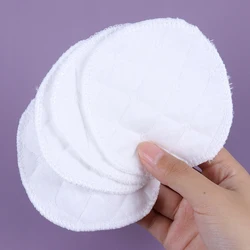 Coussinets d'allaitement réutilisables en coton, 3 couches, 4 pièces (2 paires), tampons d'allaitement, imperméable, organique, lavable, accessoire pour bébé 