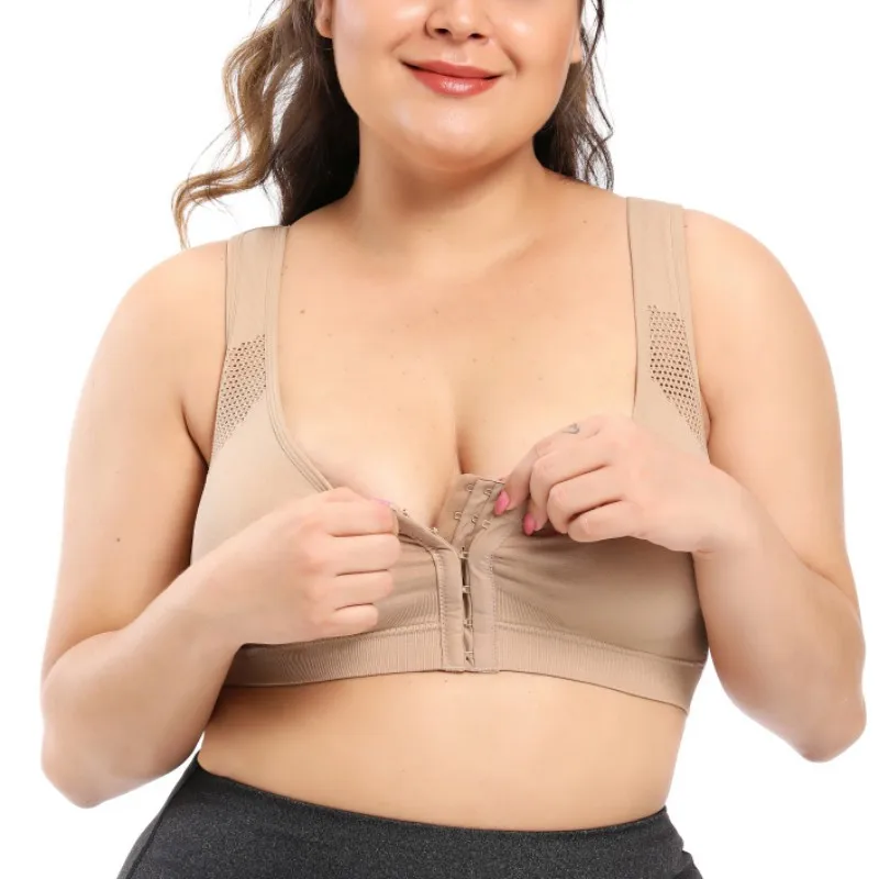 Women Bras Posture Corrector Lift Up Cross Back Breathable Shockproof Sports Support Fitness Vest Underwear Tops | Женская одежда