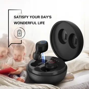 

T10 Bluetooth 5.0 Wireless Earbuds with Wireless Charging Case TWS Stereo Built-in Mic Premium Sound with Deep Bass
