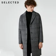 Отборные мужчины осень зима средней длины шерсть пальто куртка | 418427538