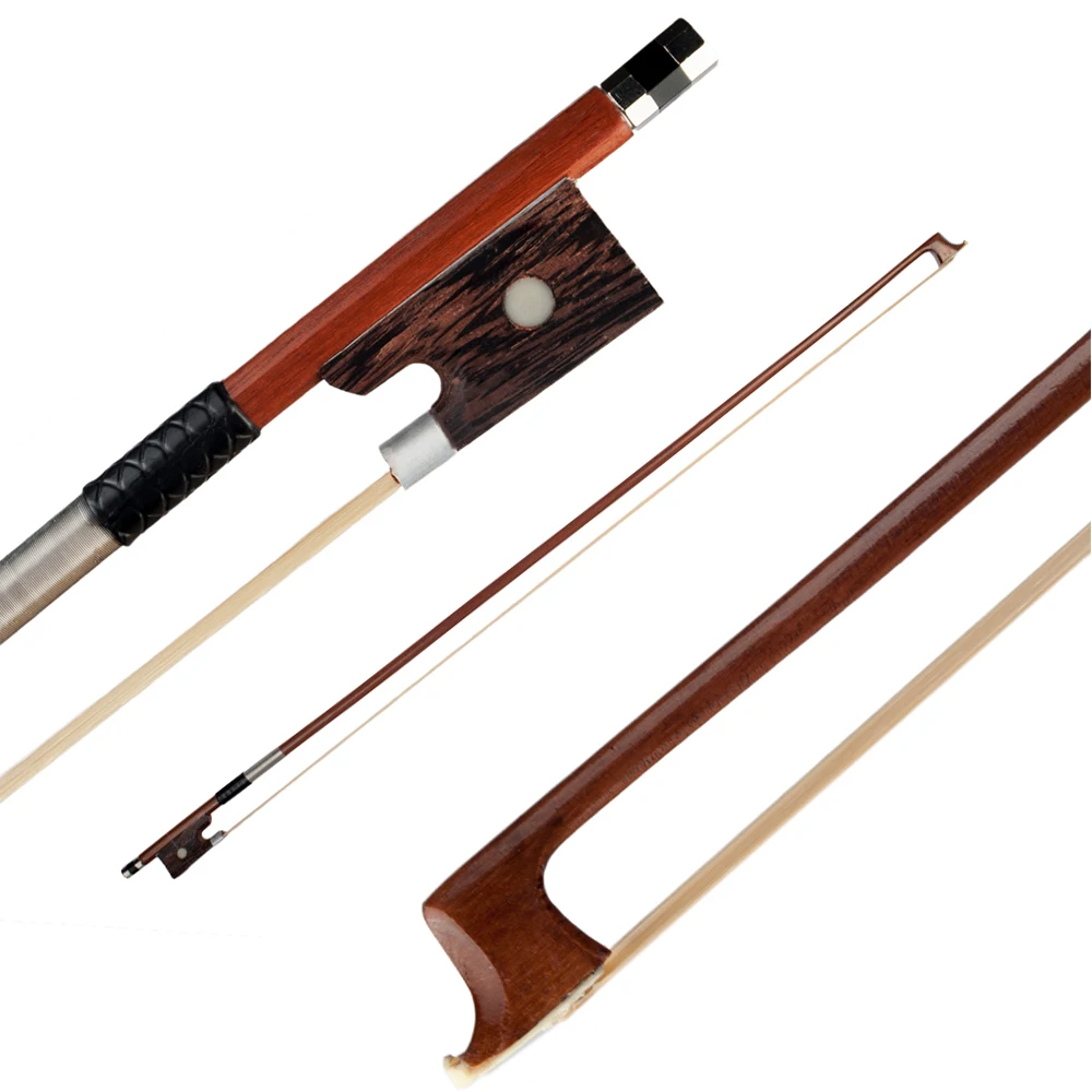 NAOMI VB0908-026 Скрипка Лук палисандр Bowstick Ebony Лягушка овечья кожа обёрточная бумага с монгольским конским волосом аксессуары струны