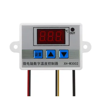 

XH-W3002 220V Digital LED Temperature Controller Thermostat Probe Sens New
