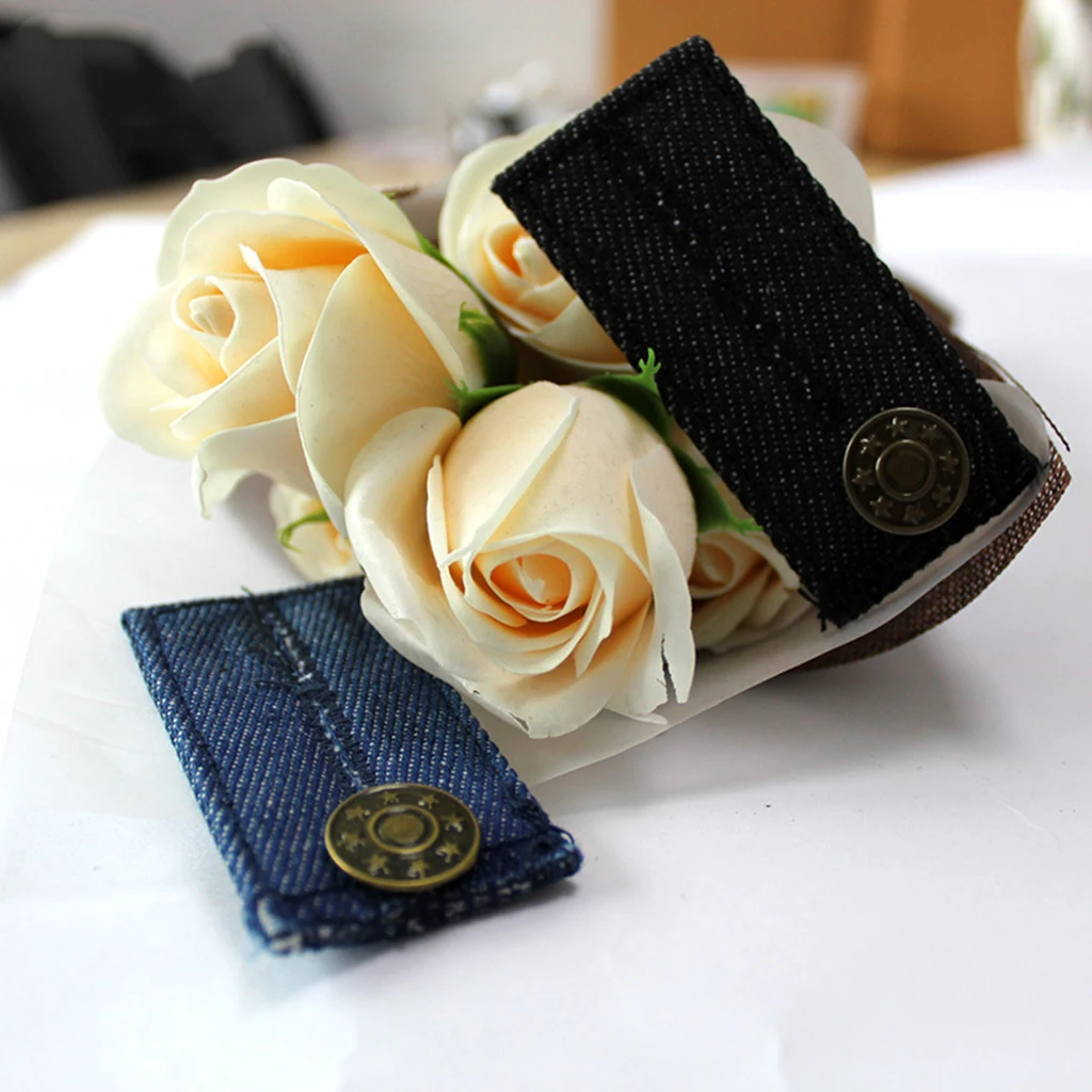 Waistband Extender - Jeans Pants Waist Extenders with Metal Button for Men and Maternity Ladies