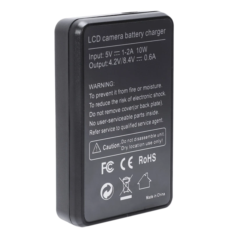 Зарядное устройство FULL-Usb с ЖК-дисплеем для батареи Canon Lp-E8 и Canon Rebel T3i T2i T4i T5i, Eos 600d 550d 650d 700d, Kiss X5 X4 X