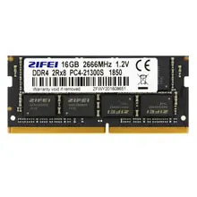 ZIFEI DDR4 32 Гб(2*16 Гб) 2133 2400 2666 МГц 1,2 в sodimm SD ram ноутбук Память ram