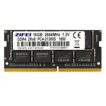 شراءZIFEI DDR4 32GB(2*16GB) 2133 2400 2666 MHz 1.2V Sodimm SDRAM ذاكرة عشوائية RAM الكمبيوتر المحمول