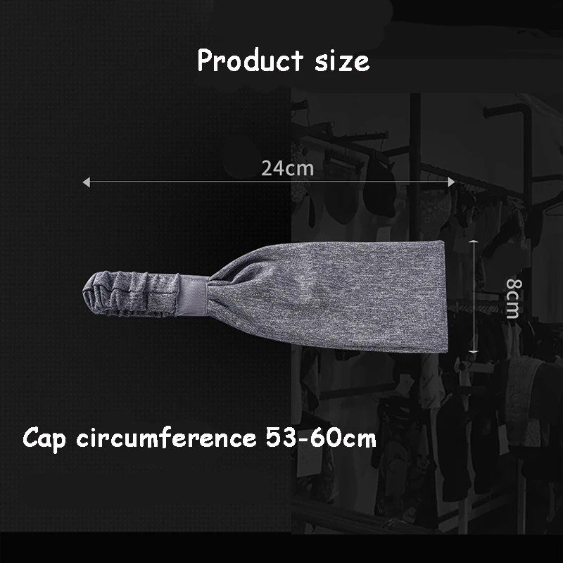 Женская повязка головная для йоги, для занятий спортом на открытом воздухе, для бега, тренировочный зажим, для занятий йогой, аксессуары для занятий фитнесом, впитывающие пот ленты для волос