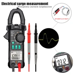 Newest AC DC Current Digital Current Clamp Meters Pliers Ammeter Multimeter True RMS Auto Range VFC Capacitance NVC Universal