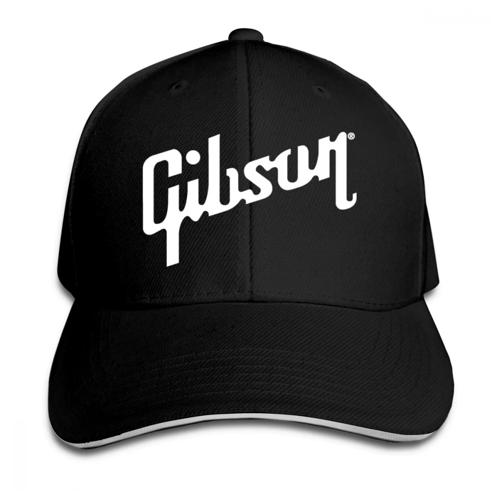 Мужская и Женская бейсбольная кепка с принтом Gibson, регулируемая, унисекс, на заказ, хип-хоп бейсболка, головные уборы