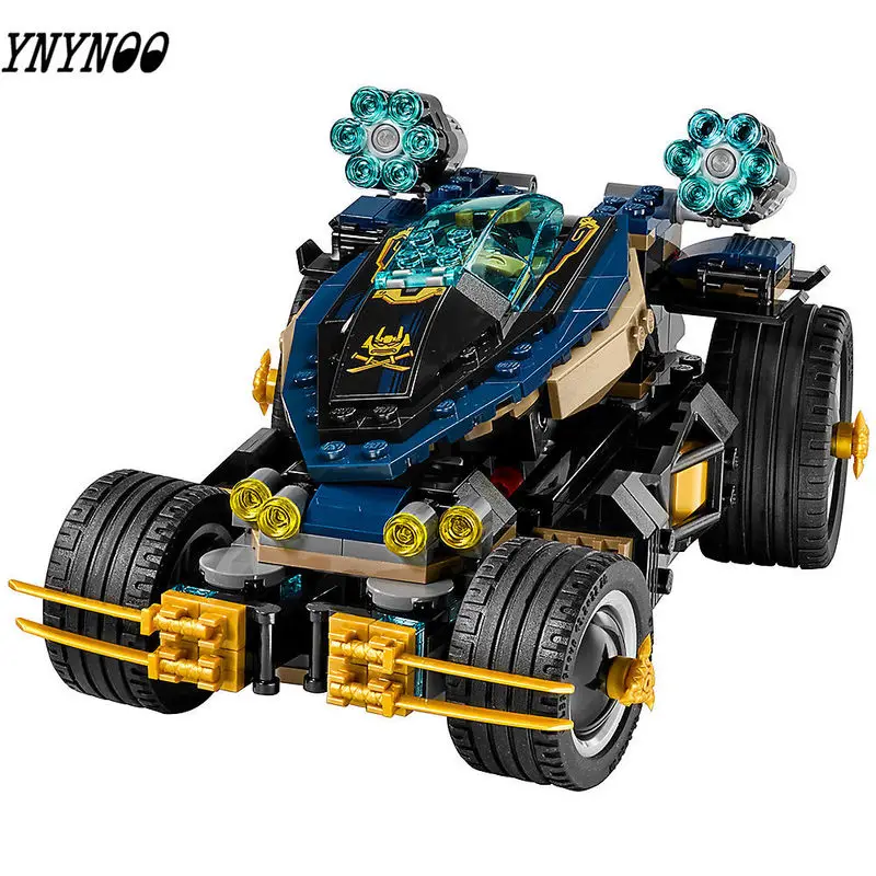 

Ninjagoe Movie 458pcs Building Blocks toys for Childrens Bricks Compatible Legoinglys Samurai VXL gifts Compatible 70625