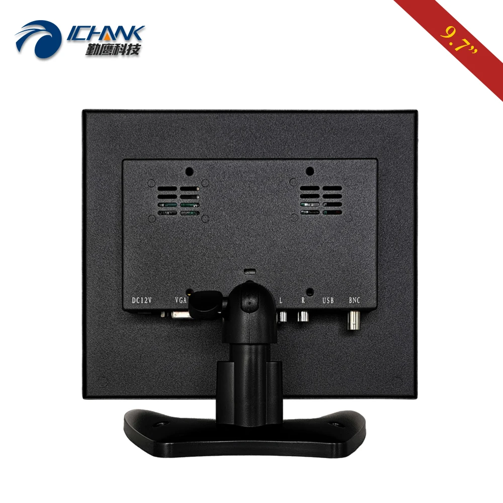 ZB097TC-592R/9," 10" дюймов 1024x768 ips Fullview 1080p металлический корпус HDMI VGA USB резистивный сенсорный ЖК-экран монитор