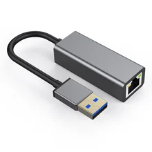 USB Ethernet адаптер USB 3,0 сетевая карта для Gigabit Ethernet RJ45 Lan для Windows 10 Xiaomi Mi Box 3 kingd коммутатор Ethernet US
