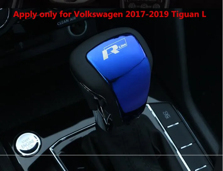 Применяется только для Volkswagen- Tiguan L переоборудованный gearhead крышка паста аксессуары для интерьера