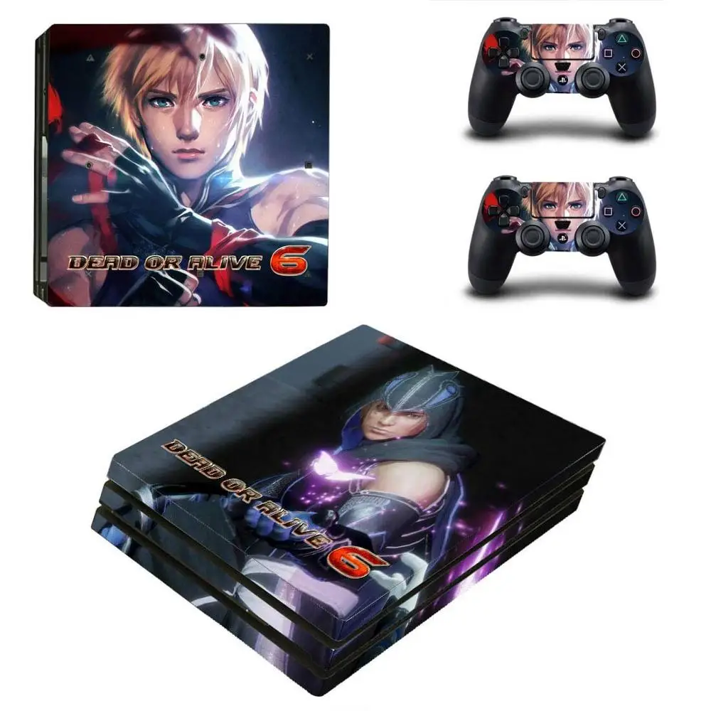 Dead or Alive 6 PS4 Pro sticker s Play station 4 наклейки для кожи наклейки для playstation 4 PS4 Pro консоль и контроллер Скины Виниловые