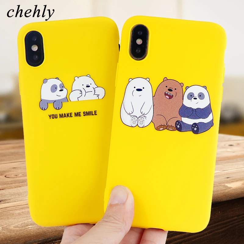 

Cute Animal Phone Case for iPhone X XR XS Max 8 7 6 S Plus Lazy Panda Cases Soft Silicone Fitted Mobile Phone Accessories Covers