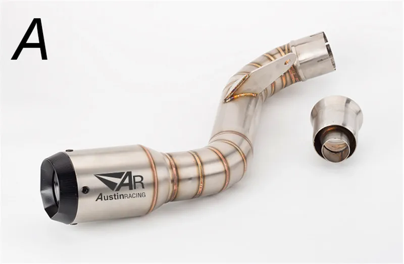 Модификация мотоцикла выхлопная труба akrapovic глушитель AR выхлопная труба для CBR650F- CBR650F - Цвет: Titanium color