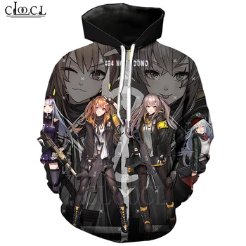 

Girls' Frontline Hoodies Men/Women 3D Print Classic Anime Character Hoodie Casual Streetwear Harajuku Pullovers B210