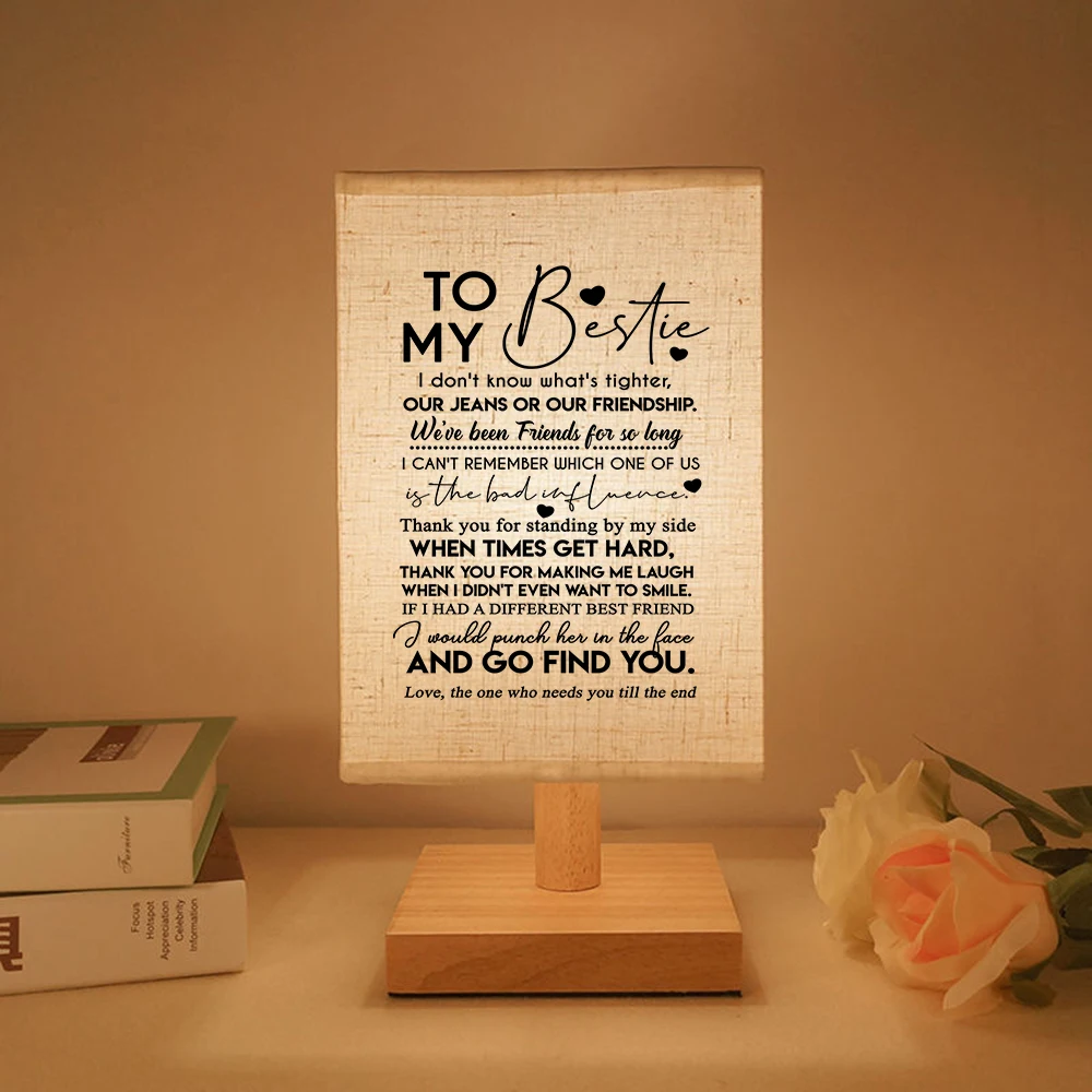 

To My Bestie The One Who Needs You Till The End Send Reading Lights, Booklights. He Will Continue Beautiful Gift
