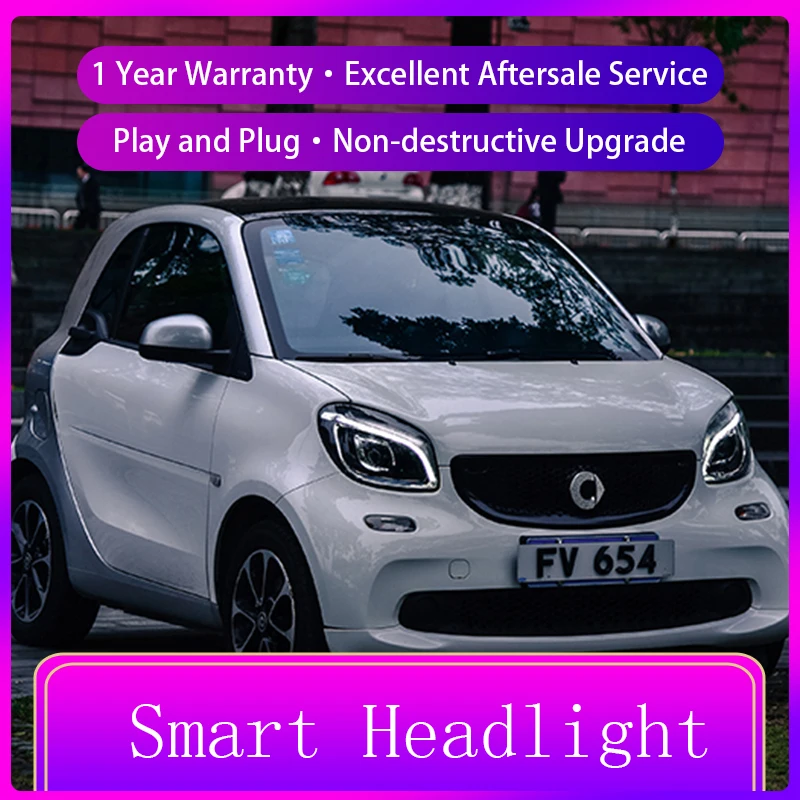 

New Design For Mercedes Benz 2015-2017 For Smart LED Head Light Year Head Lamps