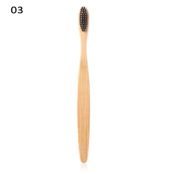 Eco-Friendly Bamboo Toothbrush with Soft Bristles (Black)