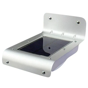 

16LED Universal Outdoor Garden Pathway Yard Lawn Wall Mounted Landscape Fence Street Patio Solar Light
