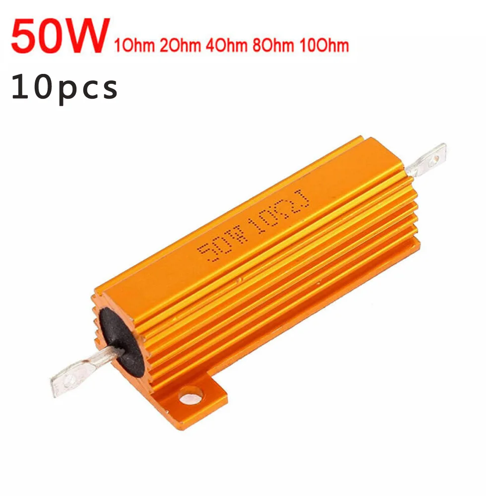 1ohm/2ohm/4ohm/8ohm 8R 200W Алюминий металлический резистор 4-ламповый усилитель тесты эквивалент нагрузки