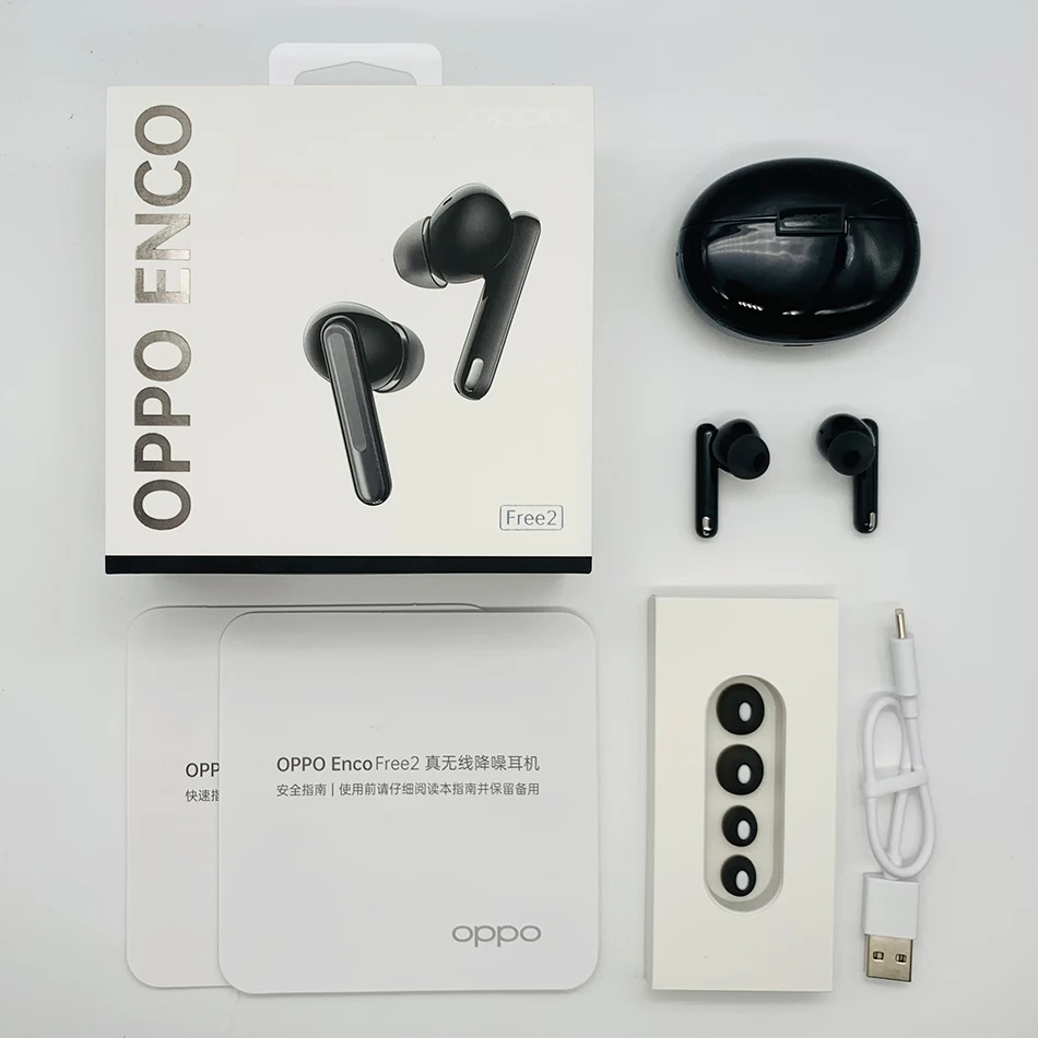 Oppo Enco Free 2 Tws Earphone Wireless 