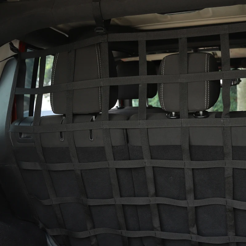 Изоляционная сетка багажника автомобиля, органайзер багажника для Jeep Wrangler JK 2007- JL- автомобильные аксессуары