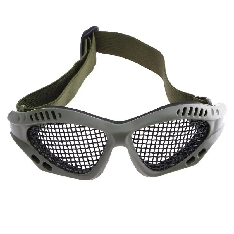 Открытый Пейнтбольные очки Охота Страйкбол Сетка очки тактические глаза защитные очки спортивные металлические сетчатые очки