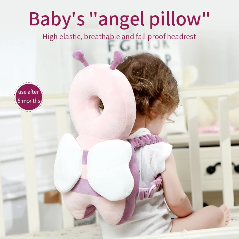 

Children Plush-Baby Toddler Walk Shatter-resistant Infant Breathable Anticollision Protection Safe Baby Head Protector Pillow