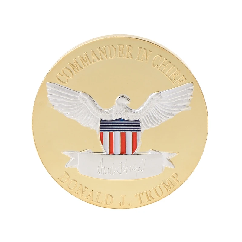 Памятная монета американский Президент Трамп художественные подарки для коллекции сувенир Q9QA