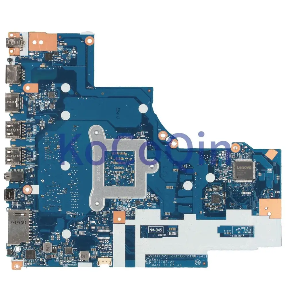 remarkable KoCoQin Laptop motherboard For LENOVO Ideapad 330-15IKB Core SR3W0 I3-8130U Mainboard 5B20R19898 NM