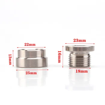 

1* Boss Nut 304 Grade Stainless Steel Exhaust Oxygen Sensor M18 X 1.5 Thread