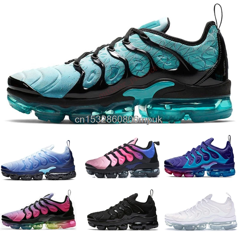 

2020 Designer Bumblebee TN Olympic Plus Men Running Shoes Blue Black Volt Grey Mens Womens Sports Sneakers Trainers 36-