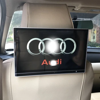 

TV In The Car Display Screen HDMI Bluetooth Android 9.0 Headrest With Monitor For Audi A7 2018 Rear Seat Entertainment System