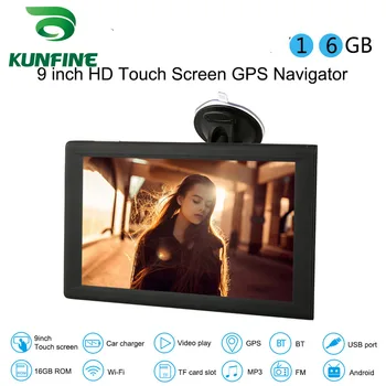 

9 inch Touch Screen Android Car GPS Navigation 16GB DDR512M DVR Video Recorder Truck Vehicle Tablet AV-IN Bluetooth