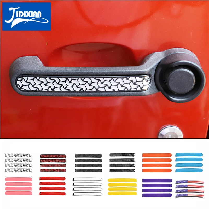 JIDIXIAN Наружная ручка двери автомобиля декоративная крышка для Dodge Nitro Jeep Liberty 2007 2008